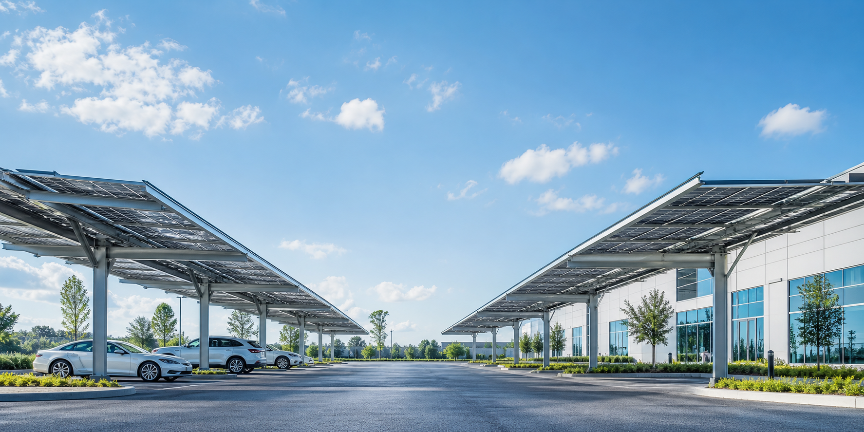 Paneles solares comerciales